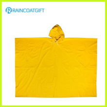 Erwachsener PVC Polyester Regen Poncho